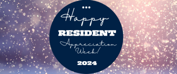 Resident Appreciation Week 2024